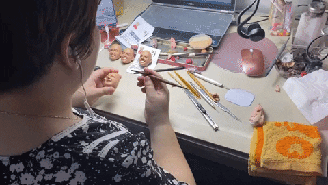 wackelkopf giphyupload bobblehead wackelkopf GIF