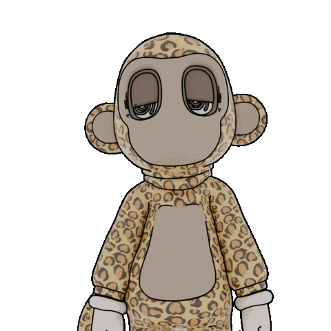 Monkey Sticker