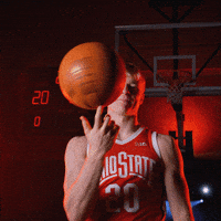 Basketball Hype GIF by Ohio State Athletics