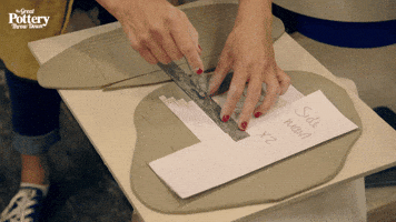 Line Satisfying GIF by The Great Pottery Throw Down