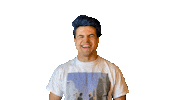 Laugh Blue Hair Sticker by группа "Жюль Верн"