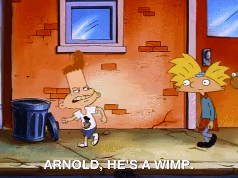hey arnold nicksplat GIF