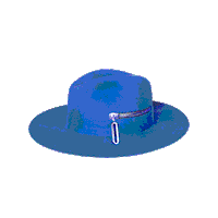 Hatgods fedora megazip hatgods zipfedora Sticker