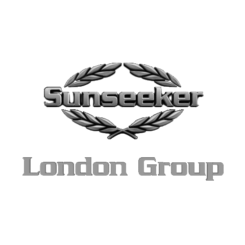 sunseekerLondon ocean waves boat sail Sticker