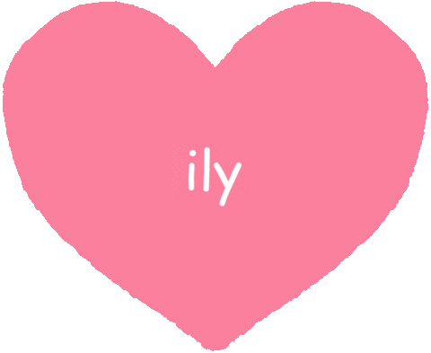 I Love You Ily Sticker