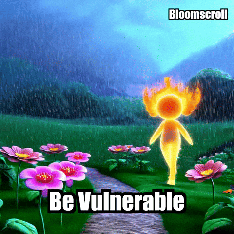 Strength Vulnerability GIF by Bloomscroll