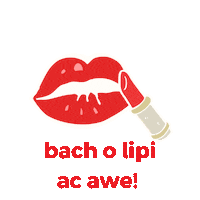 lipstick Sticker