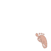 Walk 歩く Sticker