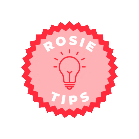 Tips Sticker by We Are Rosie