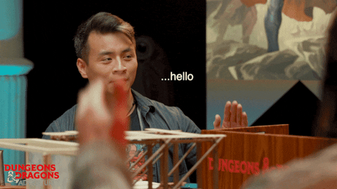 Dungeons And Dragons Hello GIF by Encounter Party