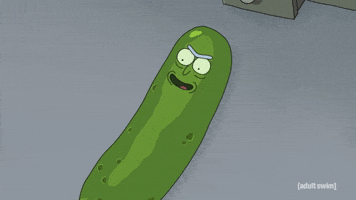 I'm Pickle Rick!!!!