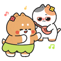 Happy Dance Sticker by Tonton Friends