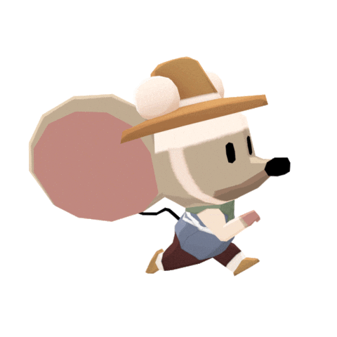 Korea Mouse Sticker
