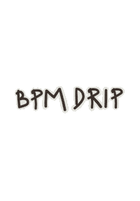 Bpm Drip Sticker by Broken Planet Market