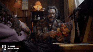 angry julian barratt GIF