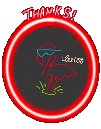 Thanks Thank You Sticker by ilu098