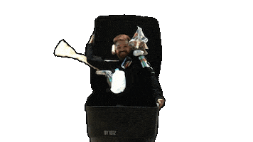 Trash Can Sticker by Deadstream