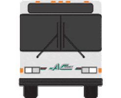 rideact giphyupload bus oakland public transit Sticker