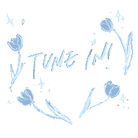 Tune In Sticker by Bloomeffects
