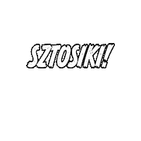 Sztosiki Sticker by Sztosy.co