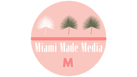 Pink Post Sticker by Miami Made Media