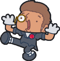 Happy Dance Sticker by Ng Khai Hong
