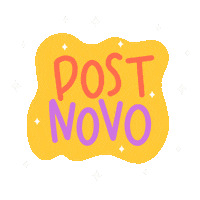 Post Novo Sticker by Rabisco de Letras