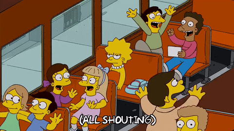Happy Lisa Simpson GIF by The Simpsons