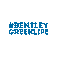 Sorority Fraternity Sticker by Bentley University