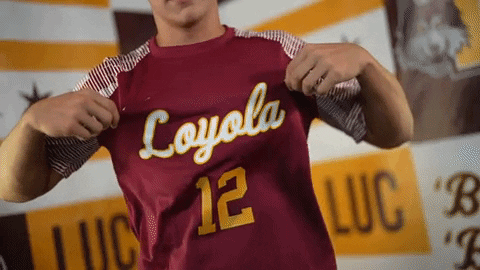 Loyola Chicago GIF by LoyolaRamblers