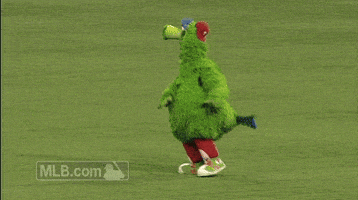 Phillie Phanatic Philladelphia Phillies GIF by MLB