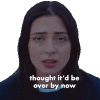 Sad Over It Sticker by Lizzy McAlpine