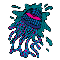 Street Art Water Sticker