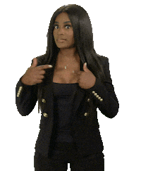 Pointing Zoey Sticker by Big Brother 2021