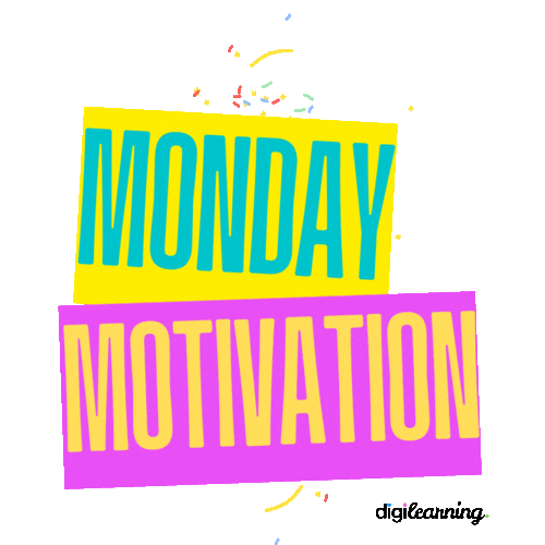 DigiLearning monday motivation digilearning mondaymotivation Sticker