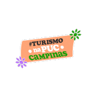 Turismo Puc Sticker by PUC-Campinas