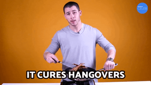 Nick Jonas Hangover GIF by BuzzFeed