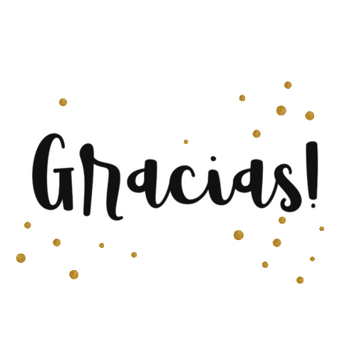 Thanks Gracias Sticker