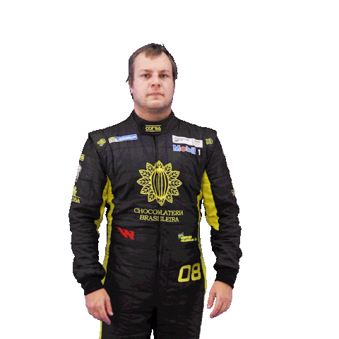 Chocolate Driver Sticker by Porsche GT3 Cup Brasil