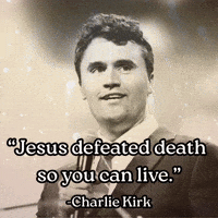 Charlie Kirk Jesus GIF