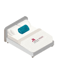 Beach Sleep Sticker by Bankok Marriott Marquis