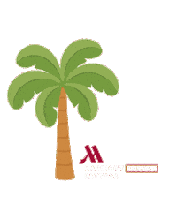 Beach Hotel Sticker by Bankok Marriott Marquis