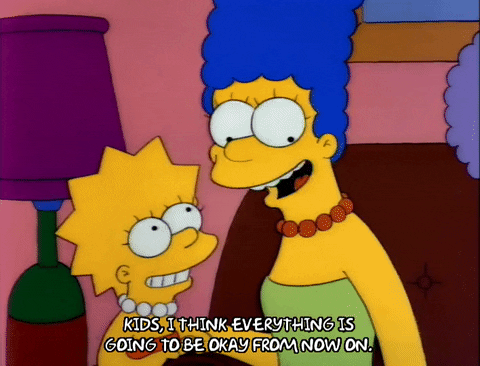 Season 3 Hug GIF by The Simpsons