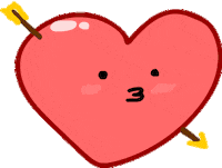 i love you heart Sticker by javadoodles