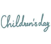 Childrens Day Sticker