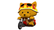 Cat Go Sticker by Carousel