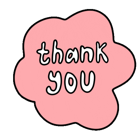 Thanks Thank You Sticker