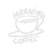 Coffee Morning Sticker