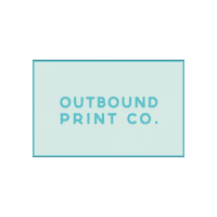 OutboundxNorthings outboundprintco outboundprint Sticker