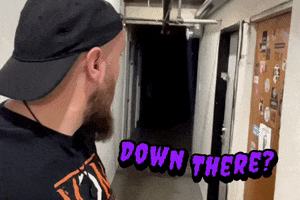 Haunted House Halloween GIF by Mike Hitt
